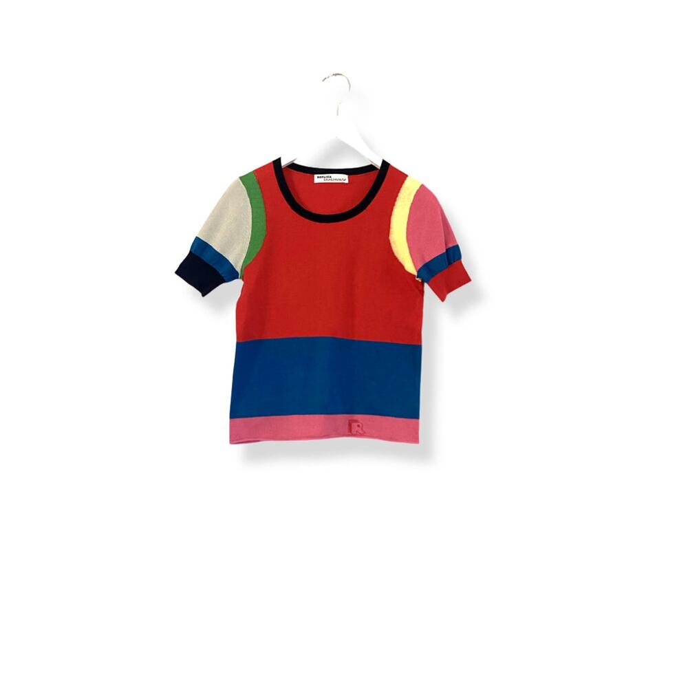 Replica Los Angeles - Color Block French Tee Sweater - S/M